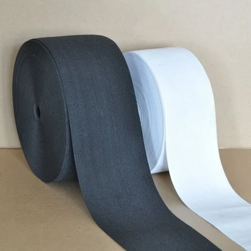 Plain Cotton Elastic Tape