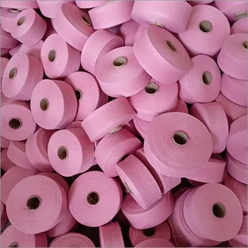 Image Pink Cotton Yarn