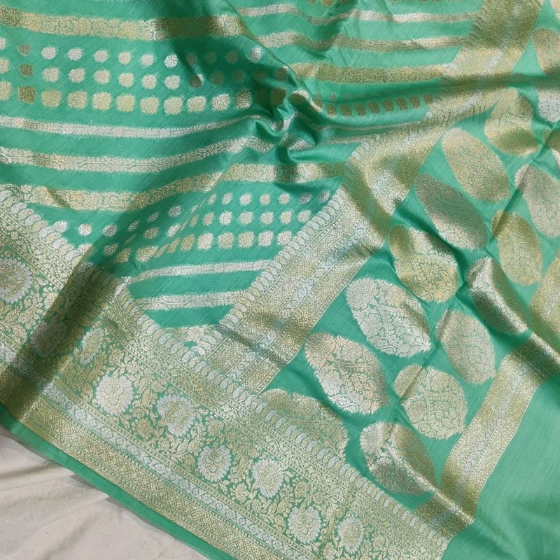Image Banarasi Pure Chiniya Silk Saree