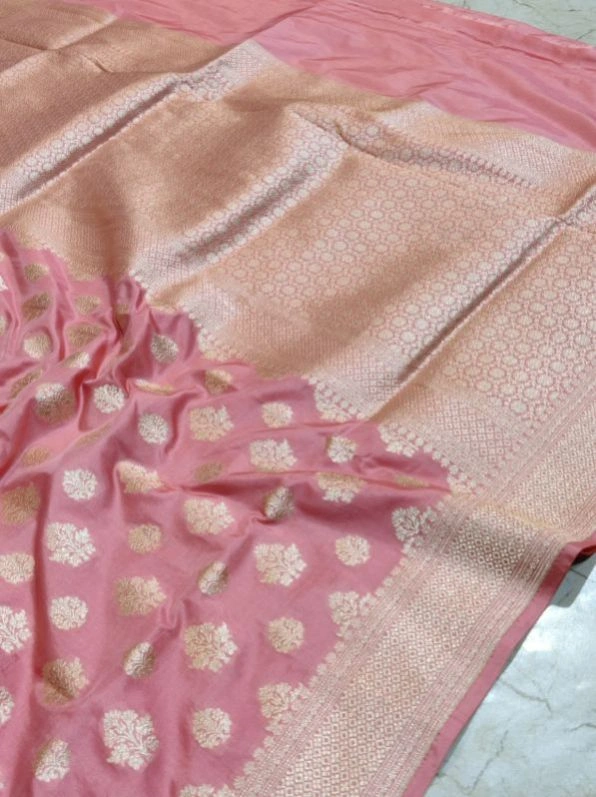 Image Banarasi Pure Katan Silk Saree
