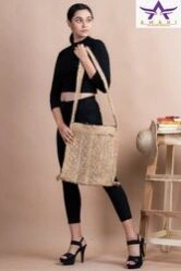 Image Braided Jute Sling Bag