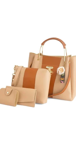 Image combo contrast handbag