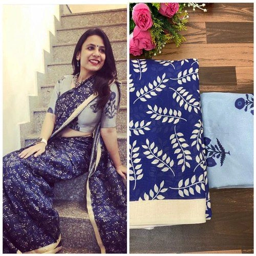 Image Digital Print Sarees