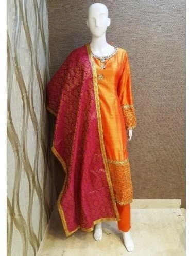 Image Ladies Silk Punjabi Suits