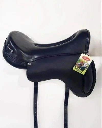 Image Leather Black Plain Endurance Saddle