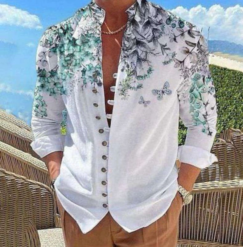 Image Mens Full Sleeve Fancy Shirt