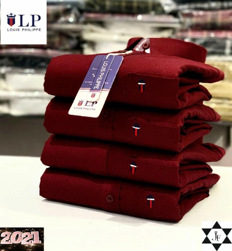 Image Plain full sleeve shirt combo (4pc)
