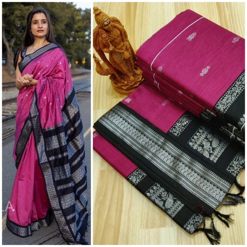 Image Premium Quality Kalyani Gold Zari Cotton Sarees