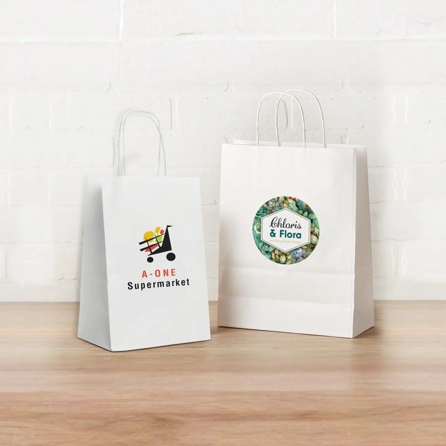 Printed Paper Carry Bags