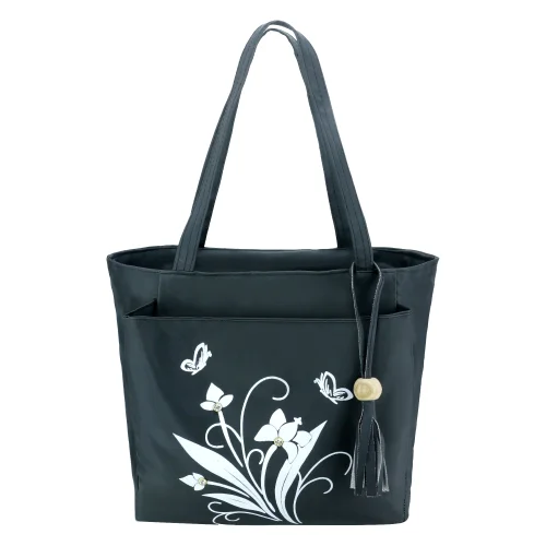 Printed Tote Bag Silk